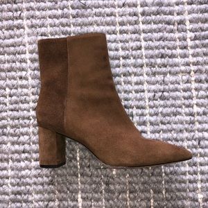 J.CREW Pointed Toe Suede Sadie Boot